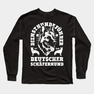 German Shepherd Service Dog Long Sleeve T-Shirt